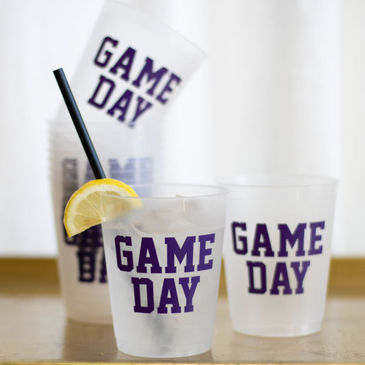 Game Day Party Cups