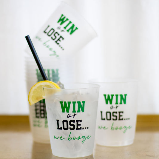 Win or Lose Party Cups