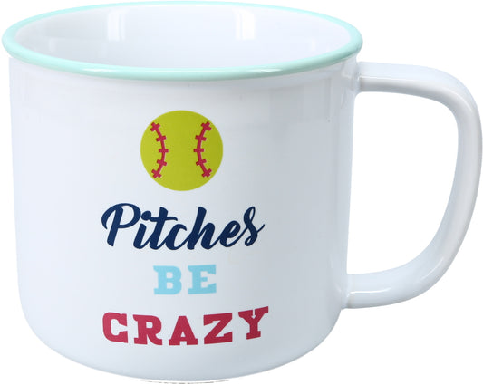 Pitches Be Crazy - 17 oz Mug