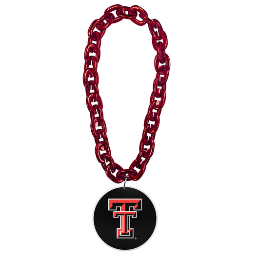 Texas Tech Fan Chain 3D Foam Necklace