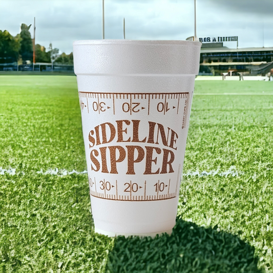Sideline Sipper Styrofoam Cups (pack of 8)