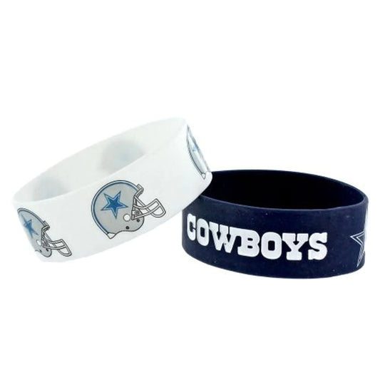 Dallas Cowboys Silicone Bracelet- 2 pack