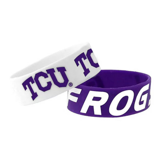 TCU Silicone Bracelet- 2 pack