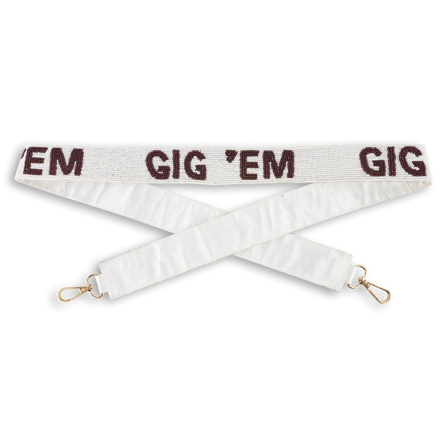 Collegiate Beaded Strap- Texas A&M Gig'em