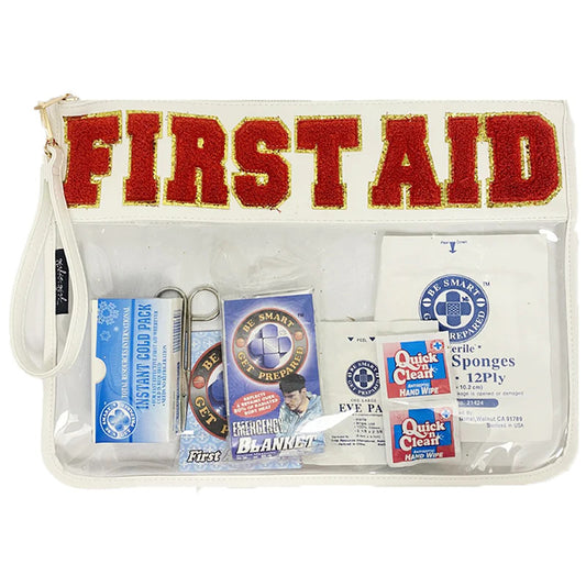 First Aid White Candy Bag