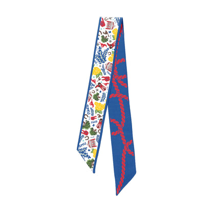 SMU Mustangs Twilly Scarf