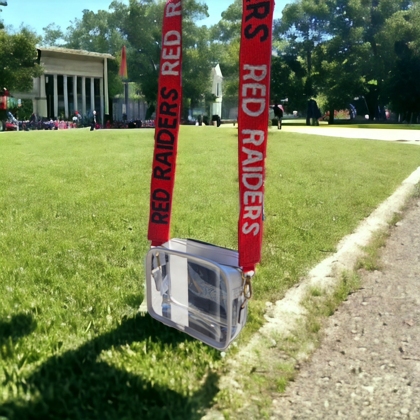 Texas Tech Clear Designer Purse