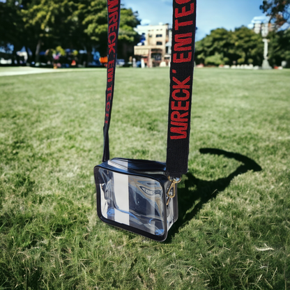 Texas Tech Clear Designer Purse