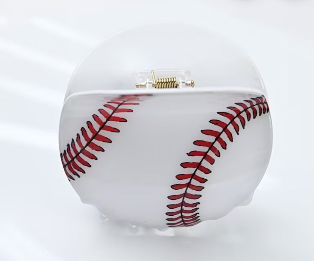 Baseball Hairclip