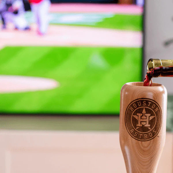 Houston Astros Wined Up | Baseball Bat Wine Mug