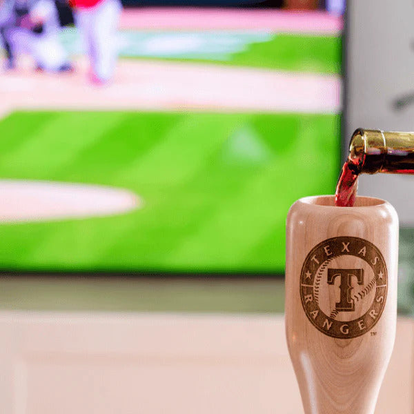 Texas Rangers Wined Up | Baseball Bat Wine Mug